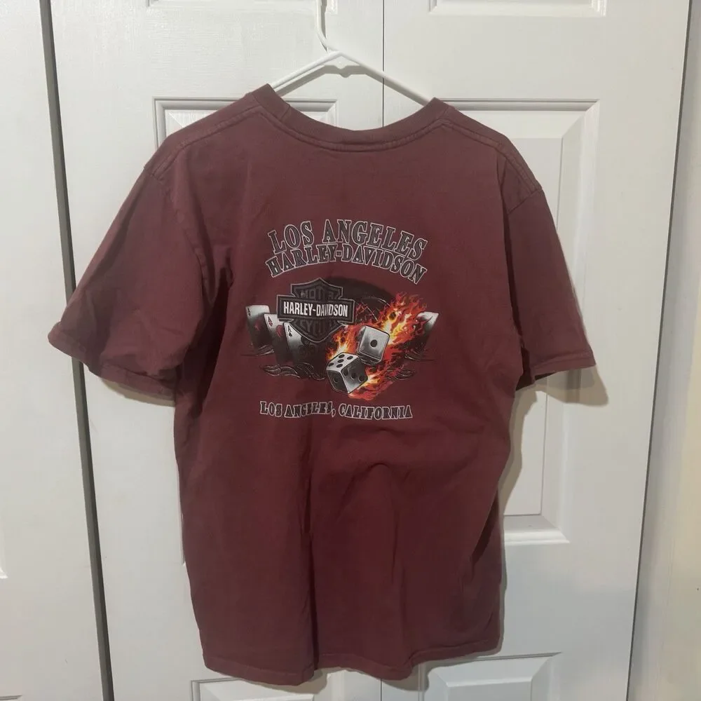 Harley Davidson Los Angeles California. Large T Shirt